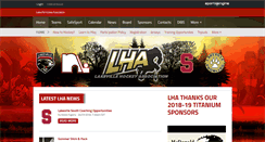 Desktop Screenshot of lakevillehockey.org